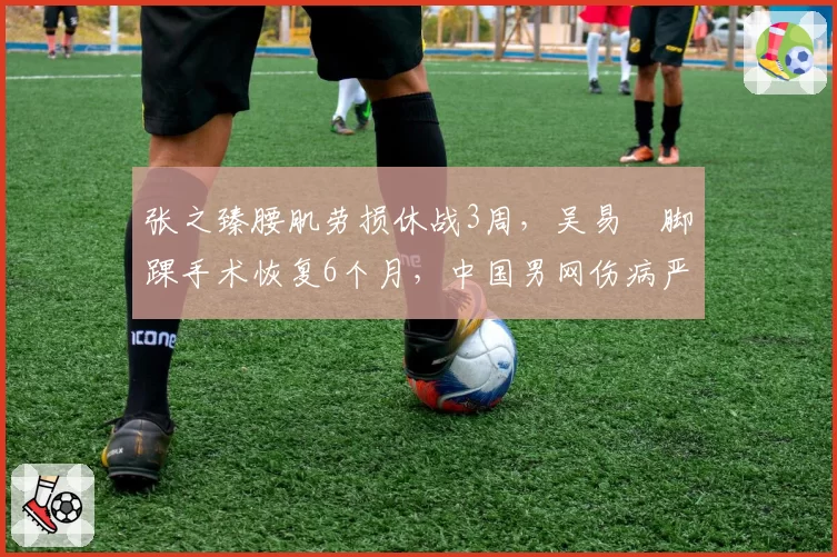 张之臻腰肌劳损休战3周，吴易昺脚踝手术恢复6个月，中国男网伤病严重性差异